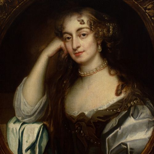 JACOB HUYSMANS ATTRIBUTED PORTRAIT OF A LADY WITH PEARLS MID17THCENTURY OIL PAINTING - ADDITIONAL PHOTO 3