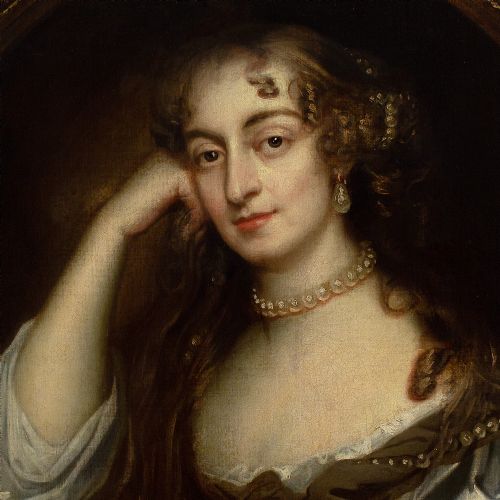 JACOB HUYSMANS ATTRIBUTED PORTRAIT OF A LADY WITH PEARLS MID17THCENTURY OIL PAINTING - ADDITIONAL PHOTO 6