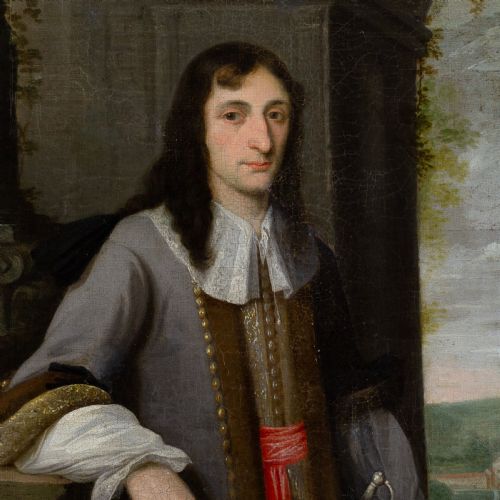 17THCENTURY FLEMISH SCHOOL PORTRAIT OF A GENTLEMAN IN A JUSTAUCORPS OIL PAINTING - ADDITIONAL PHOTO 4