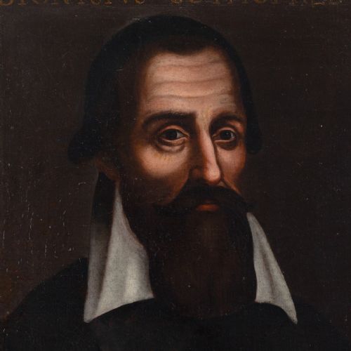 EARLY 17THCENTURY FRENCH SCHOOL PORTRAIT OF THE HUMANIST DENIS GODEFROY ANTIQUE OIL PAINTING - ADDITIONAL PHOTO 3