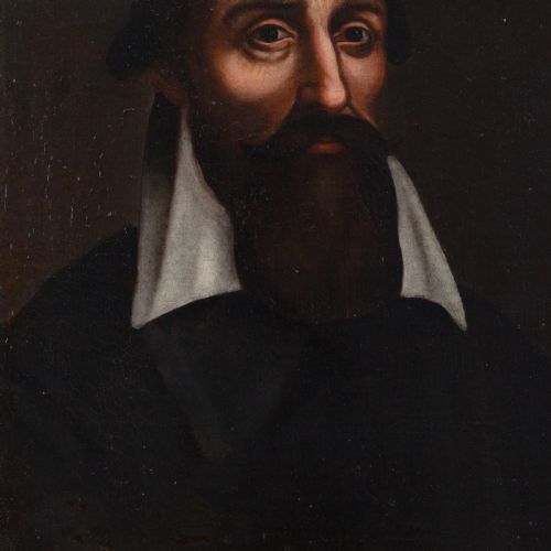 EARLY 17THCENTURY FRENCH SCHOOL PORTRAIT OF THE HUMANIST DENIS GODEFROY ANTIQUE OIL PAINTING - ADDITIONAL PHOTO 6