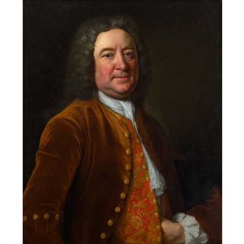 JOSEPH HIGHMORE ATTRIBUTED PORTRAIT OF THOMAS MARSH CANTERBURY ANTIQUE OIL PAINTING - ADDITIONAL PHOTO 1