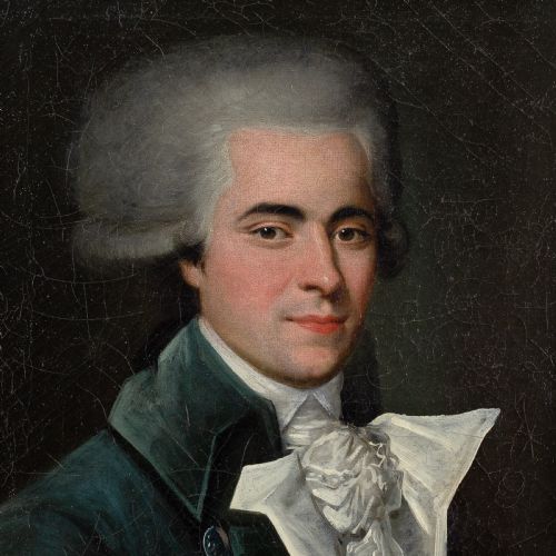 fig 2. Late 18th-Century French School, Portrait Of A Gentleman - Antique Oil Painting