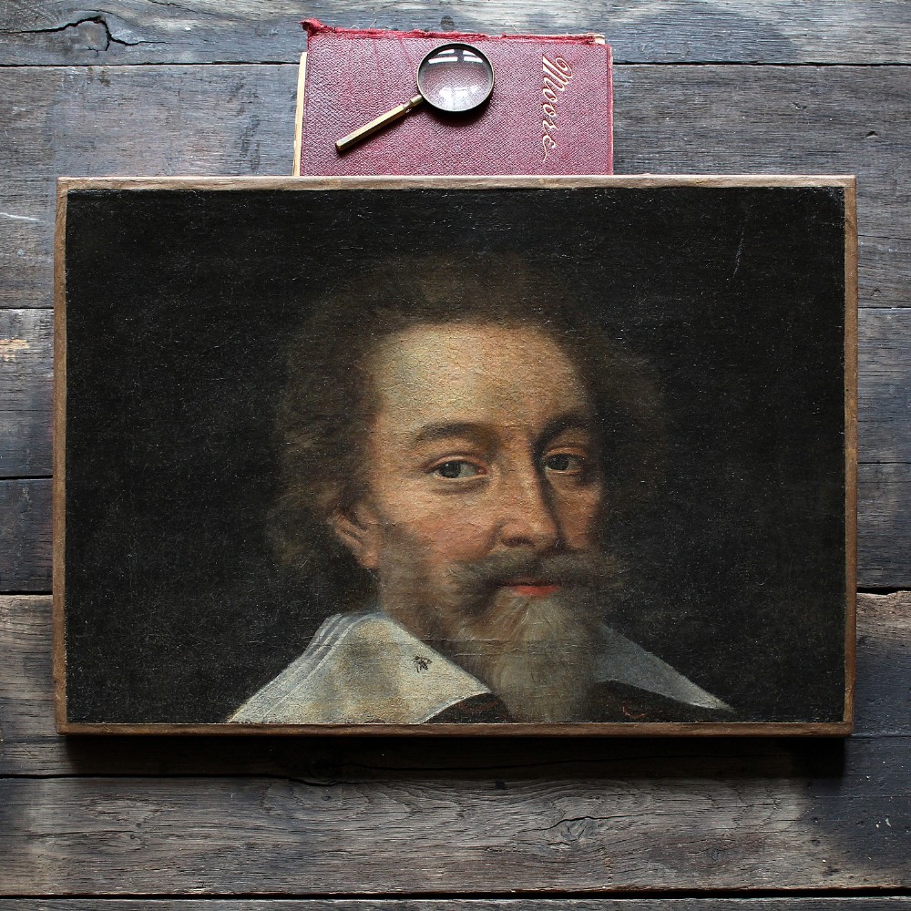 Portrait Of A Gentleman With A Fly, 17th-Century Oil On Canvas