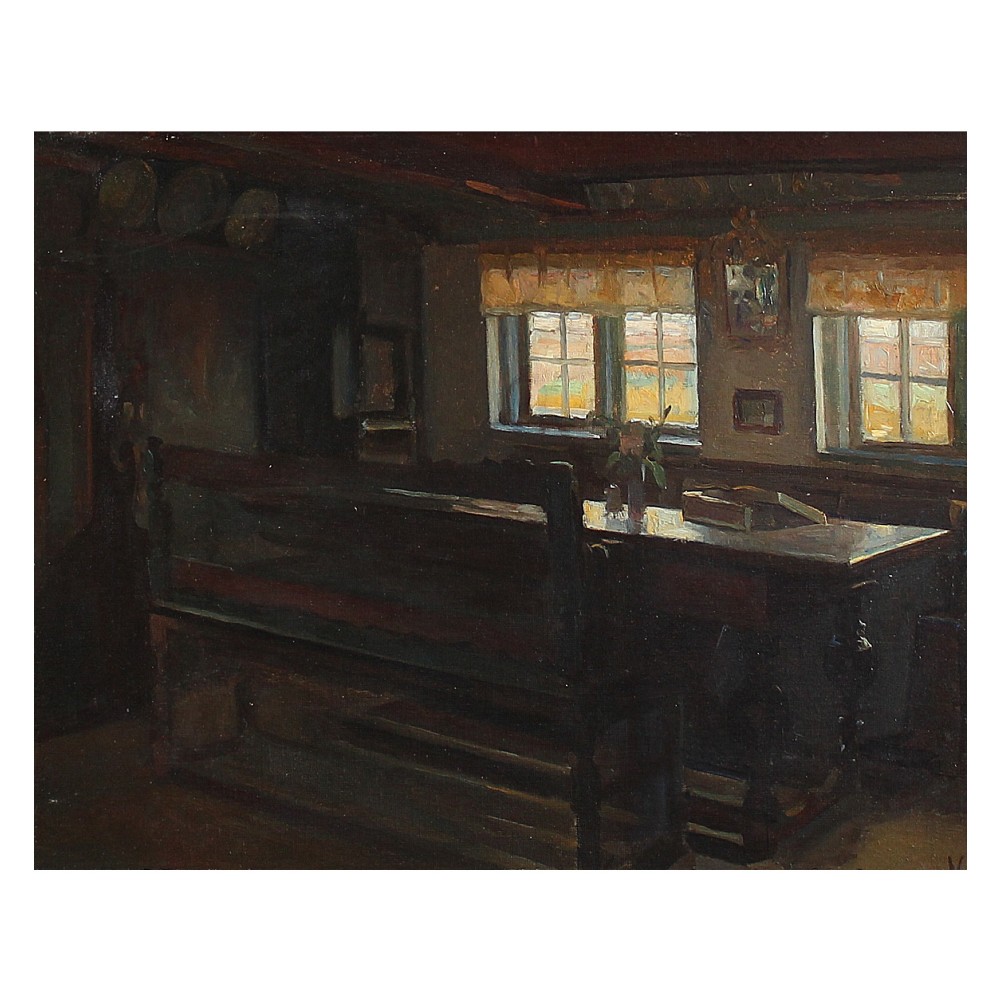 Valdemar Kornerup, Interior Scene