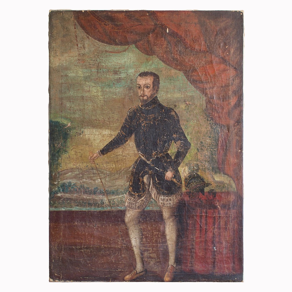 17th-Century Portrait Of A Spanish Actor
