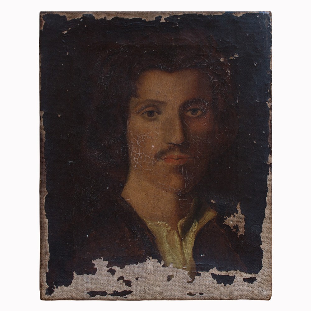 Original Antique Portrait, For Nell, Oil Painting, 19th Century, English