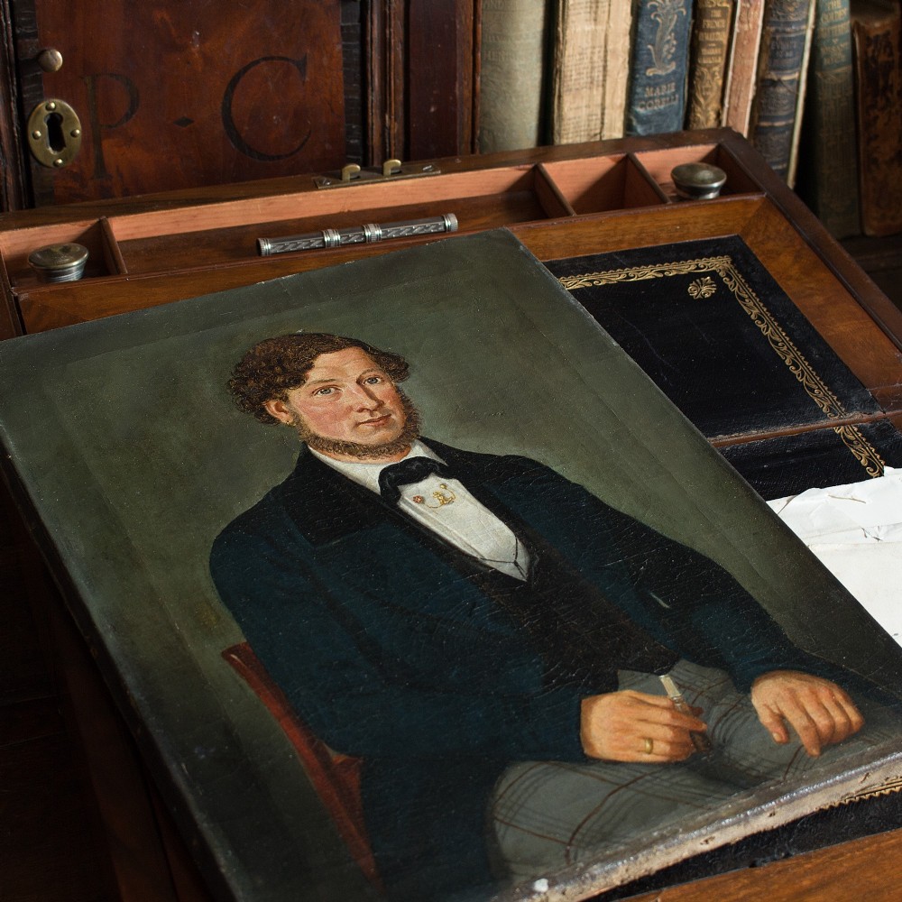Portrait Of A Gentleman With An Earring