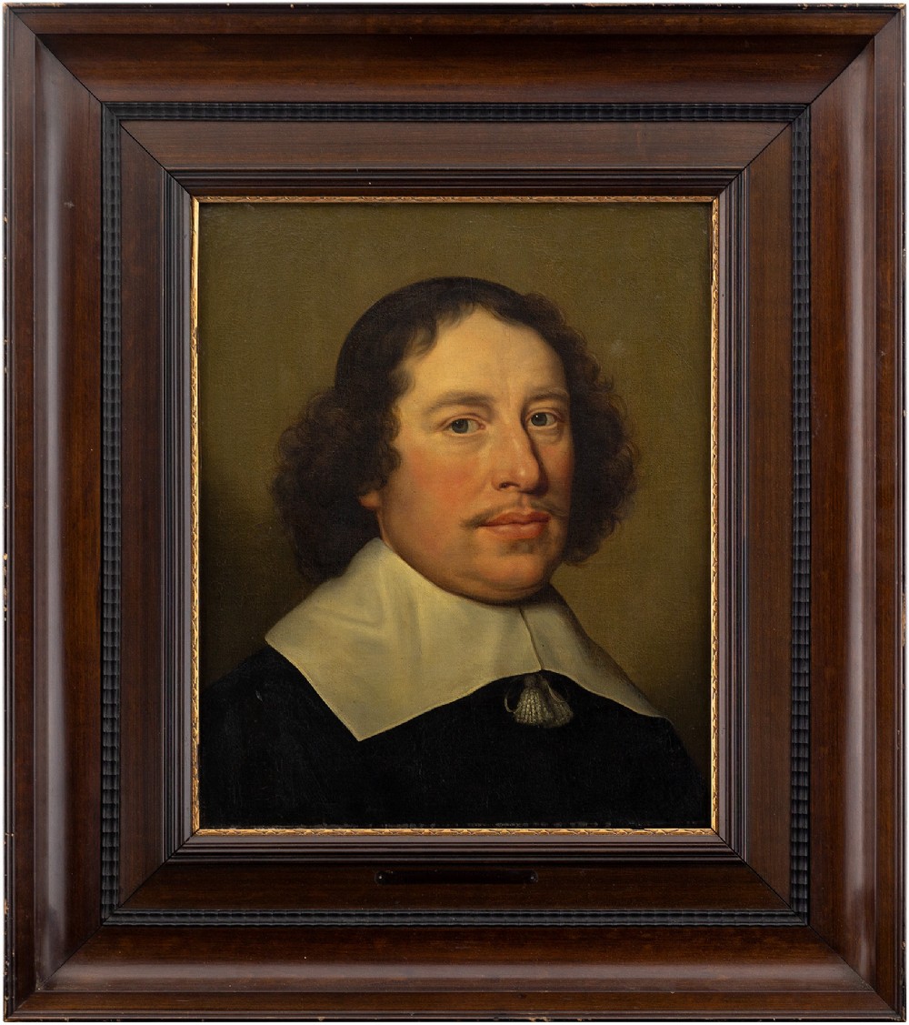 Attr. Bartholomeus Van Der Helst, Portrait Of A Gentleman, 17th Century Antique Oil Painting
