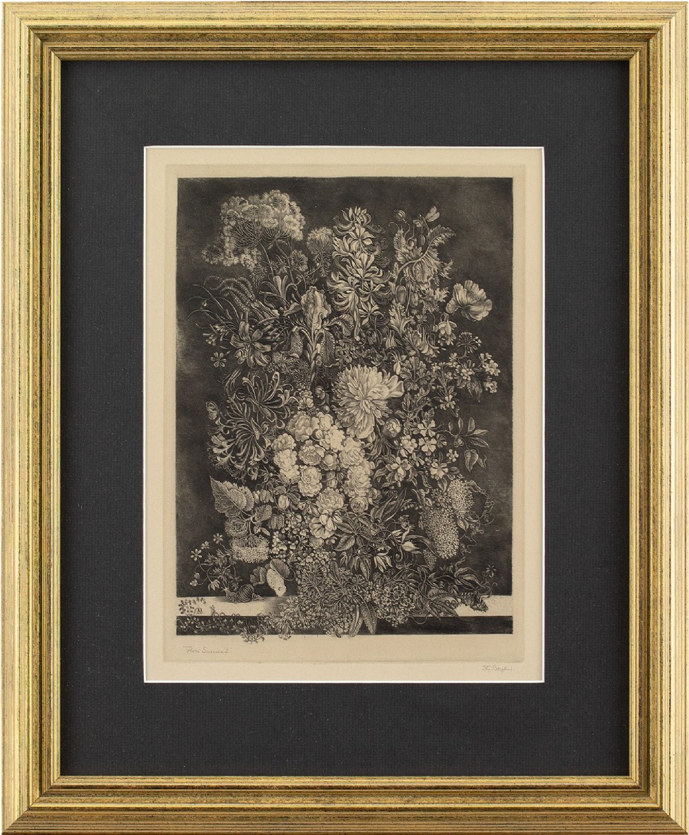 Stig Borglind, Flora Suecica II - Vintage Etching 