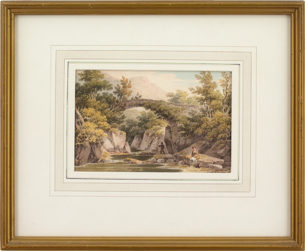 Paul Sandby Munn RWS, Mallevy, Merioneth, North Wales - Antique Watercolour