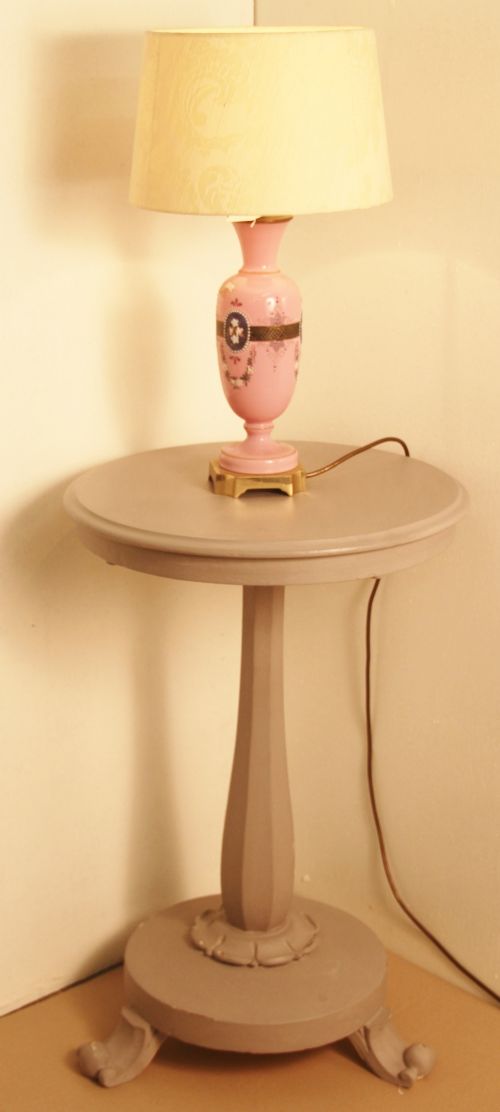 Painted William IV Lamp Table
