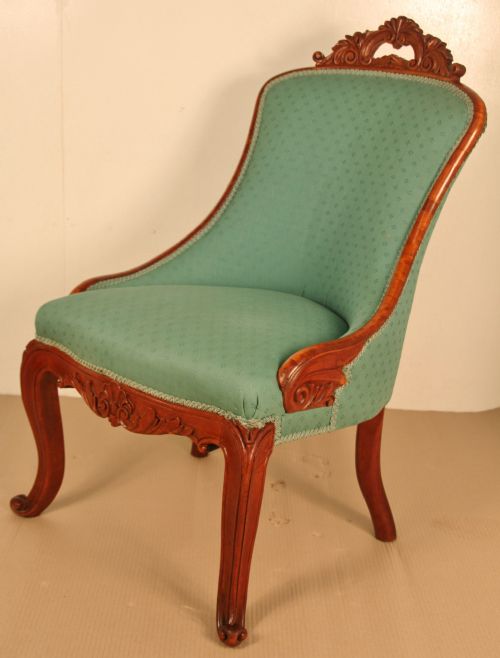 Satinwood Upholstered Chair