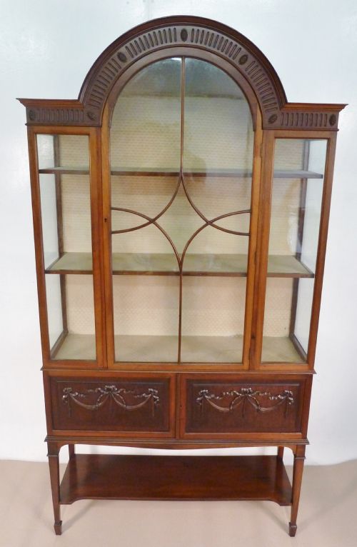 Mahogany Display Cabinet by Druce and Co