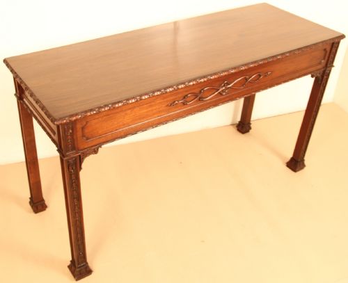 Chippendale Style Console Table