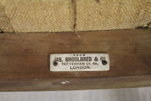 fig 4. Set of Four Chairs by Jas. Shoolbred and Co.
