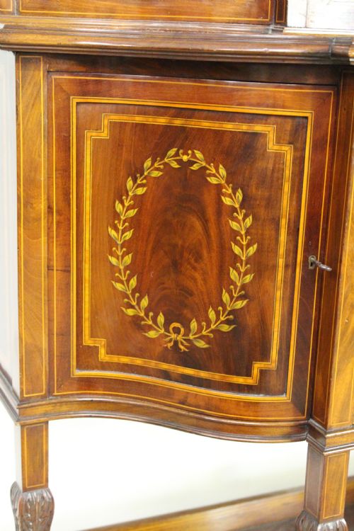 fig 2. Excellent Inlaid Display Cabinet by Maple and Co