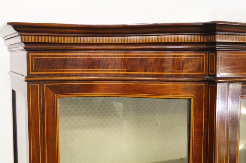 fig 4. Excellent Inlaid Display Cabinet by Maple and Co