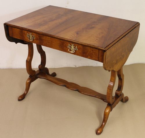 Burr Walnut Sofa Table