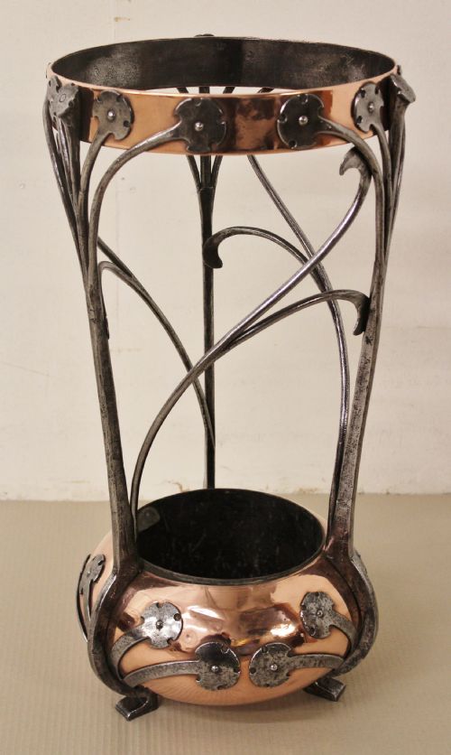 Stylish Art Nouveau Stick Stand
