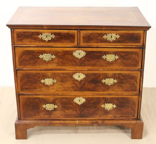 18th Century Burr Walnut Chest of Drawers