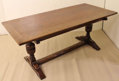 Large Oak Refectory Table