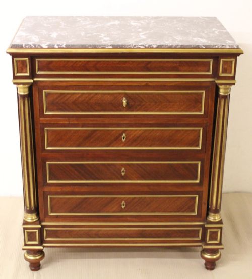 French Mahogany Chest of Drawers