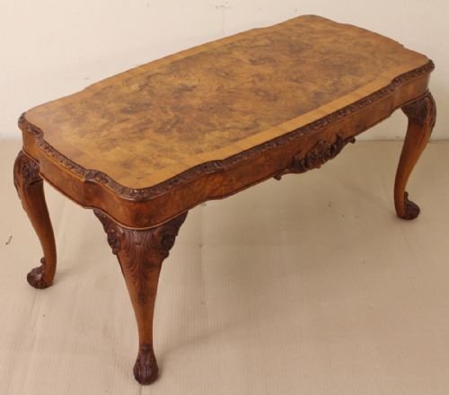 Good Quality Burr Walnut Coffee Table