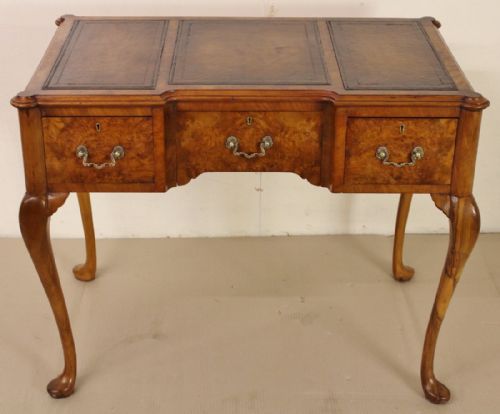 Burr Walnut Writing Table