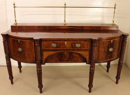 Inlaid Mahogany George IV Sideboard