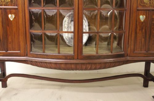 fig 6. Art Nouveau Display Cabinet by Shapland and Petter