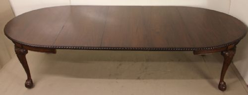 Mahogany Chippendale Style Dining Table