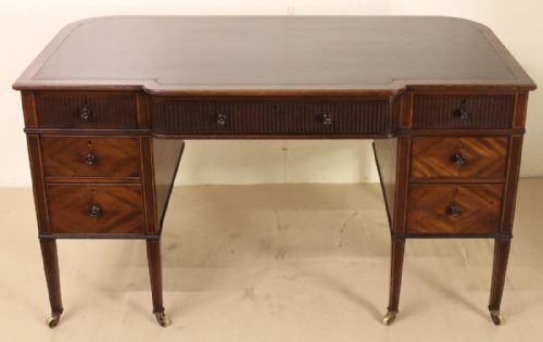 Mahogany Writing Desk by Maple and Co