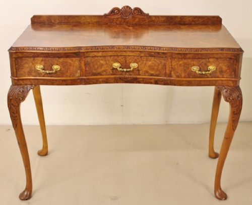 Burr Walnut Side Table