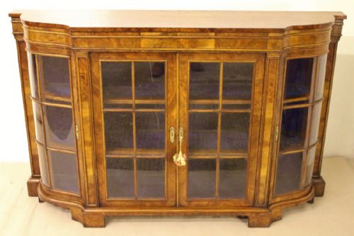 Burr Walnut Credenza