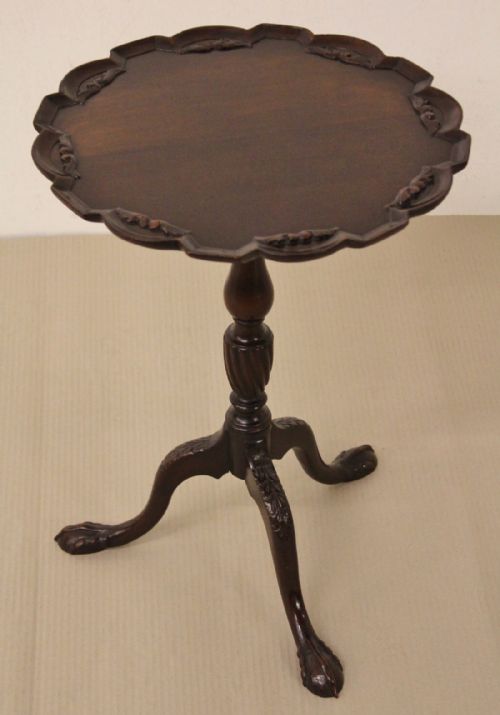 Mahogany Tilt Top Wine Table