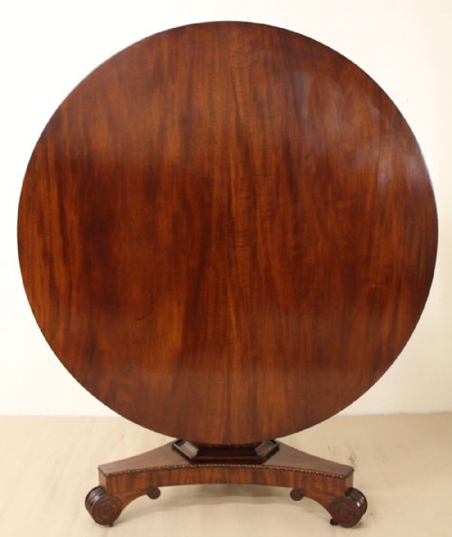 William IV Round Mahogany Table