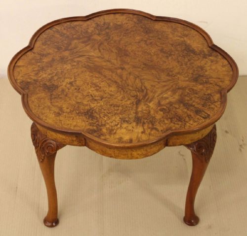 Burr Walnut Coffee Table