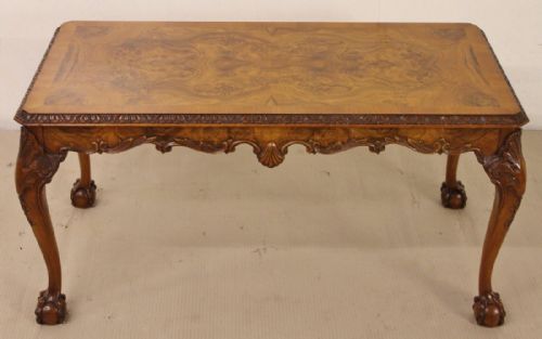 Burr Walnut Coffee Table