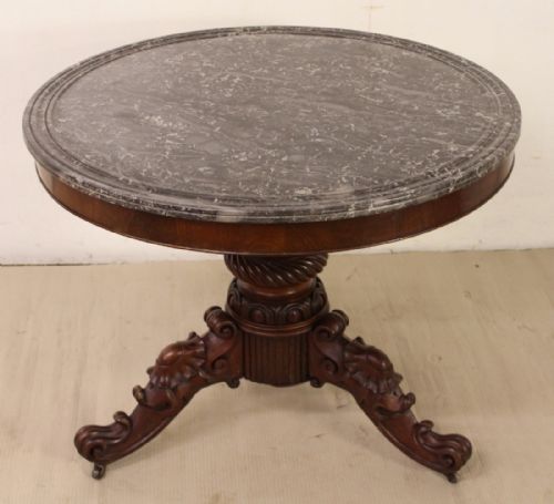 Marble Topped Gueridon Centre Table