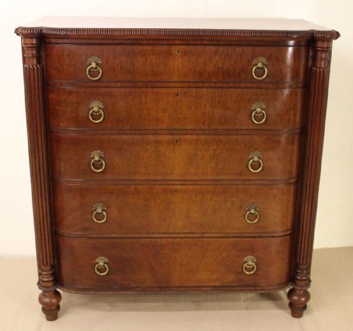 Imposing George IV Period Mahogany Chest of Drawers