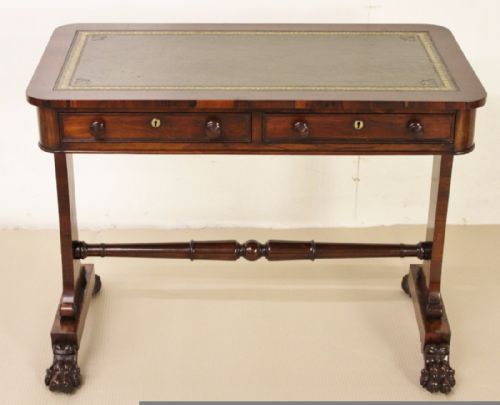 William IV Rosewood Side Table