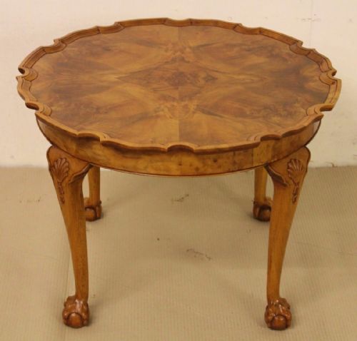 Large Burr Walnut Coffee Table
