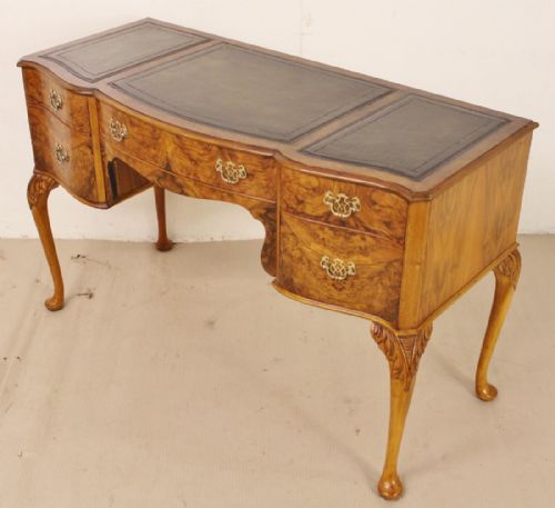 Burr Walnut Writing Table