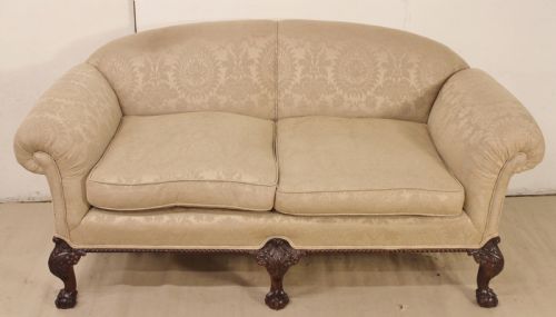 Mahogany Chippendale Style Settee
