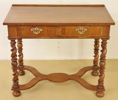 William and Mary Walnut Side Table