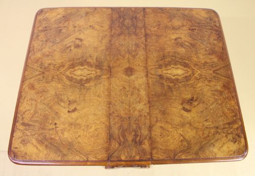 fig 2. Burr Walnut Sutherland Table by James Shoolbred