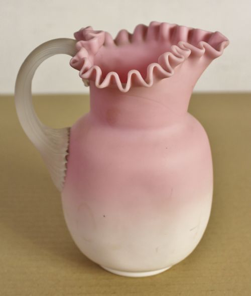 PINK BURMEESE GLASS JUG - ADDITIONAL PHOTO 1