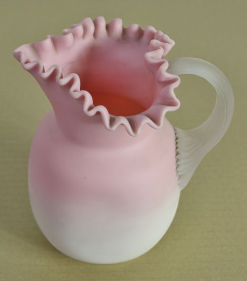 PINK BURMEESE GLASS JUG - ADDITIONAL PHOTO 5