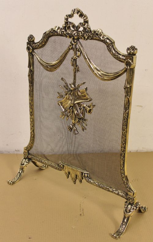 Fine Quality Brass Firescreen